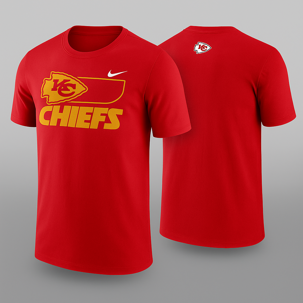 Men’s Nike Chiefs “Air Essential” Red Logo T-Shirt – KC Fan Gear