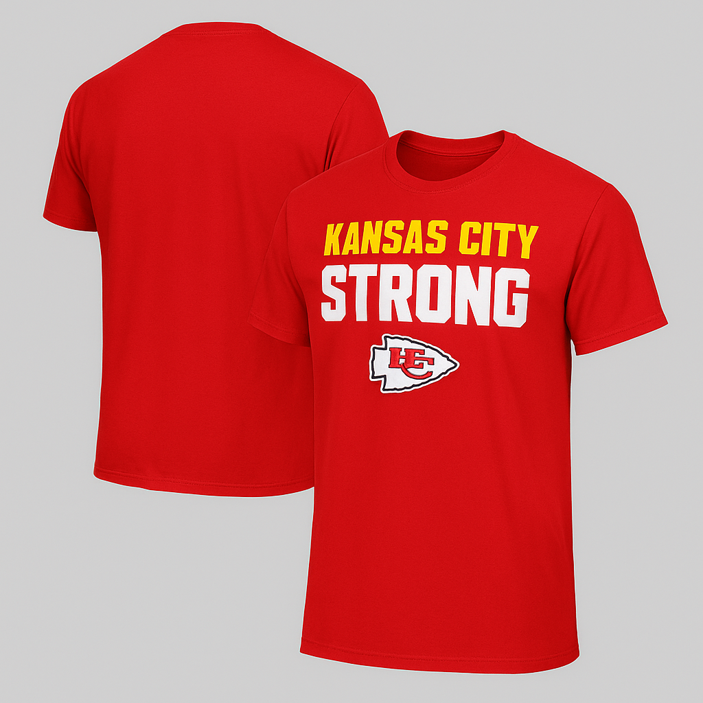 Men’s Starter Kansas City Chiefs “Kansas City Strong” T-Shirt